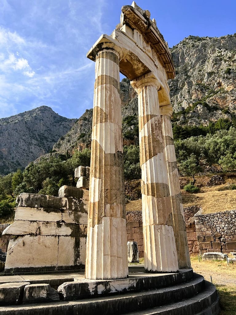 Tholos, Delphi, Greece