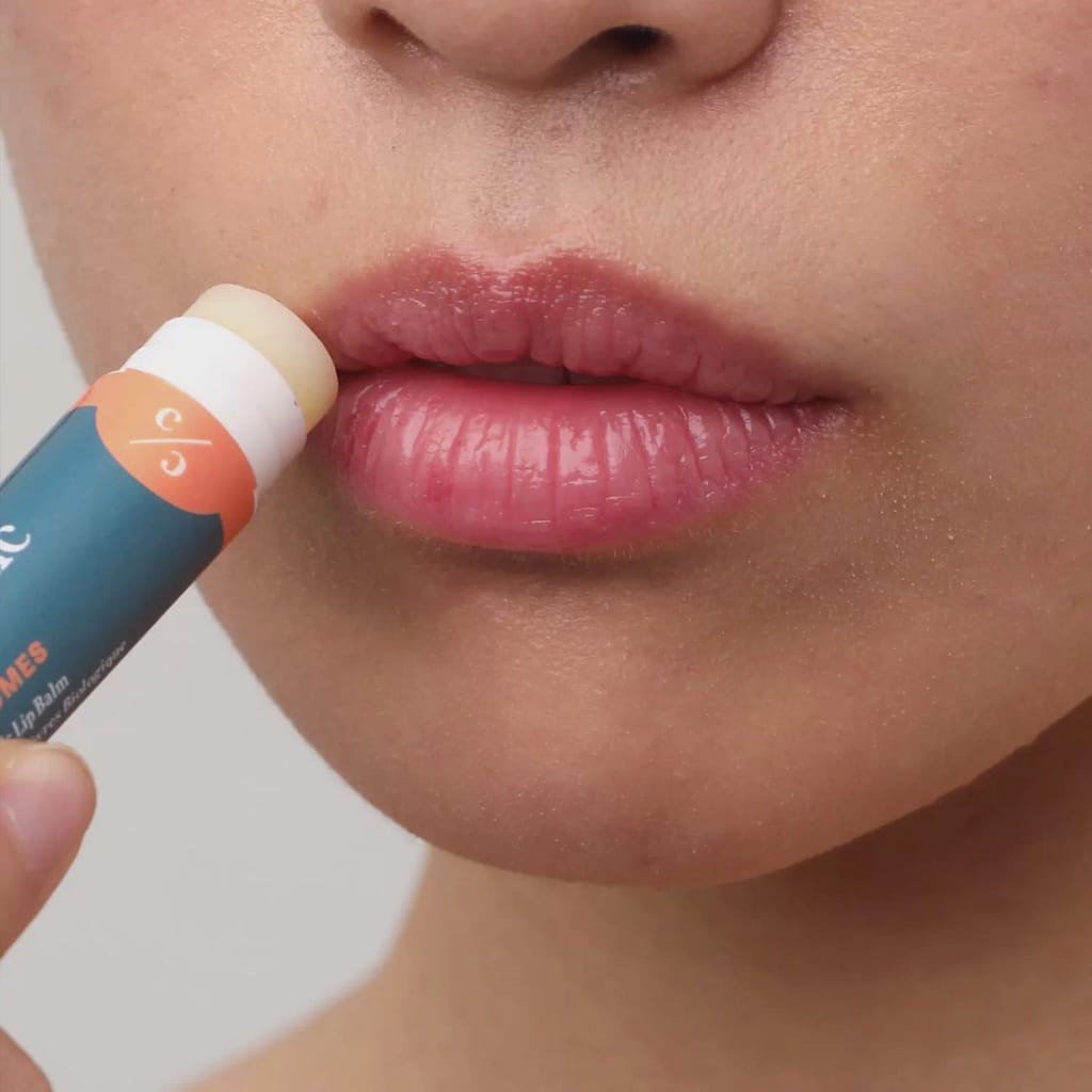 lip balm, eye drops and lotion are helpful travel items and travel essentials