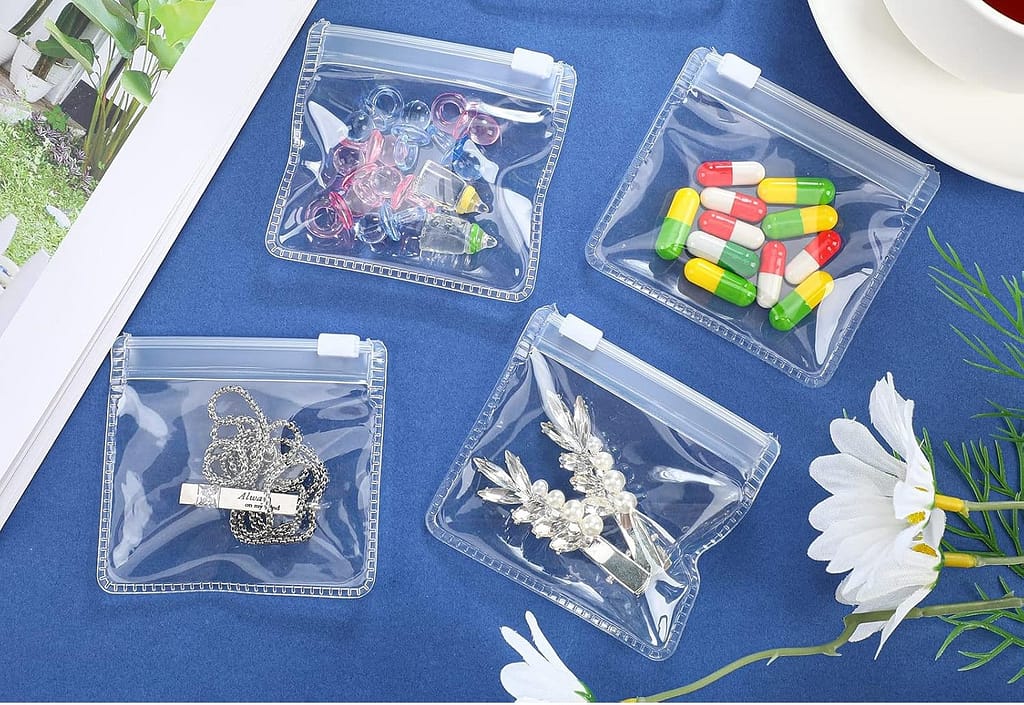 small zipper bags are helpful travel items and travel essentials