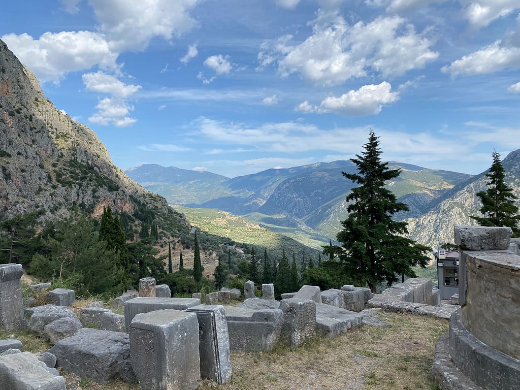 Delphi, Parnassus Mountains, Greece