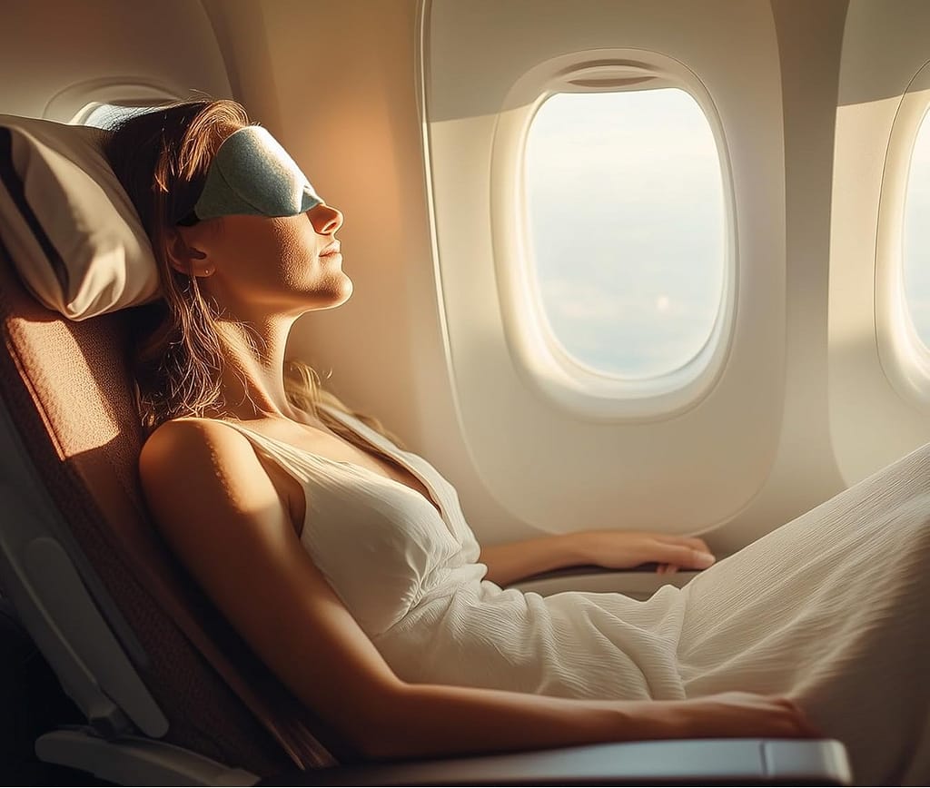 eye masks are helpful travel items and travel essentials
