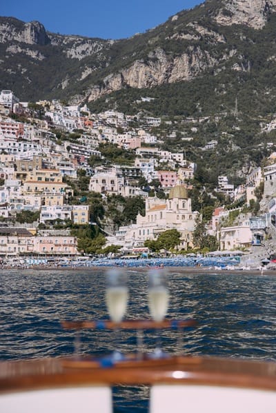 Champagne on the Amalfi Coast. Italy Travel Specialist. Italy Travel Advisor