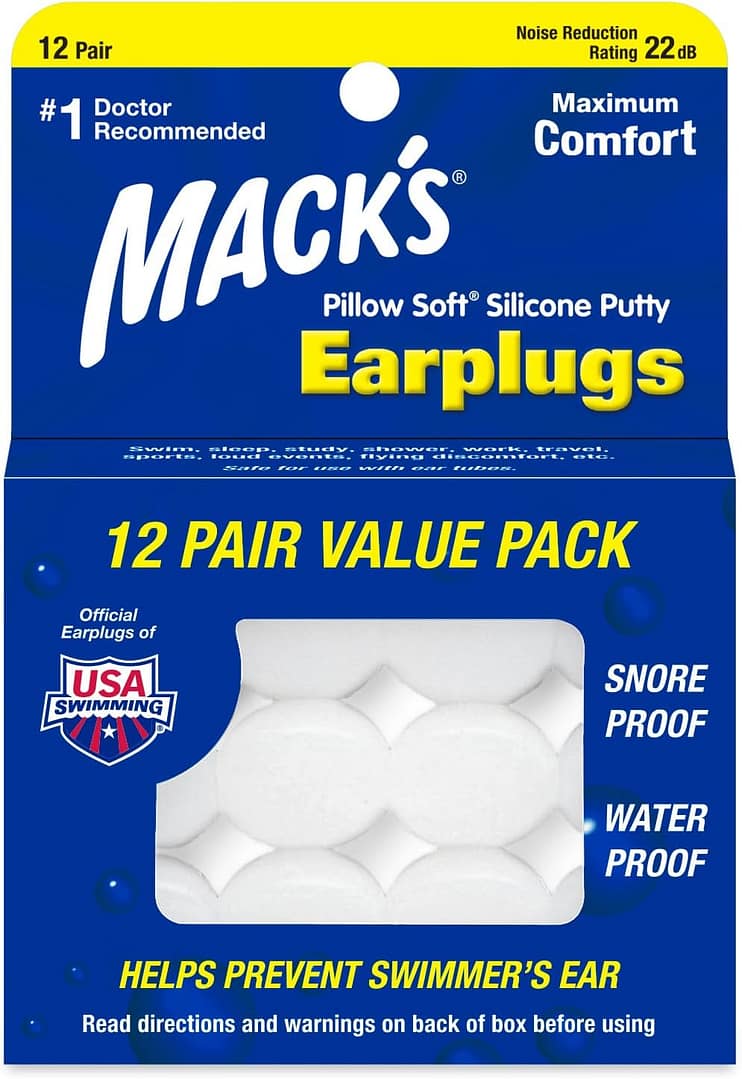 ear plugs are helpful travel items and travel essentials